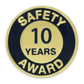 Safety Award Pin - 10 Year
